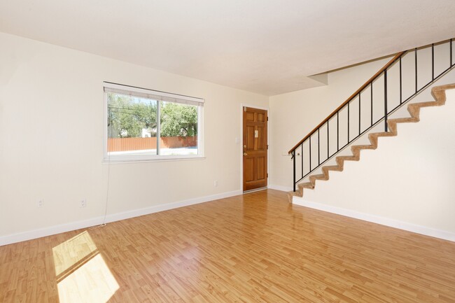 Entry/Living Rm (new hardware floors not shown) - 2201 Geary Rd