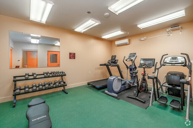 Gimnasio - RIDGETOP Apartments in Collegetown