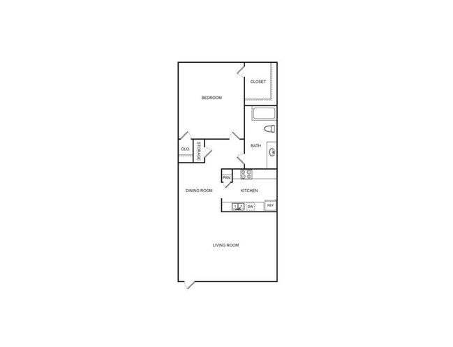 1HAB/1BA - Crystal Springs