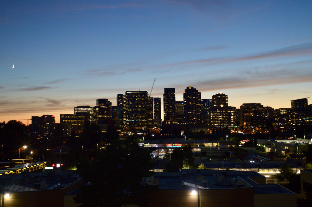 Vista desde la sala, comedor y balcón. - 701 122nd Ave NE