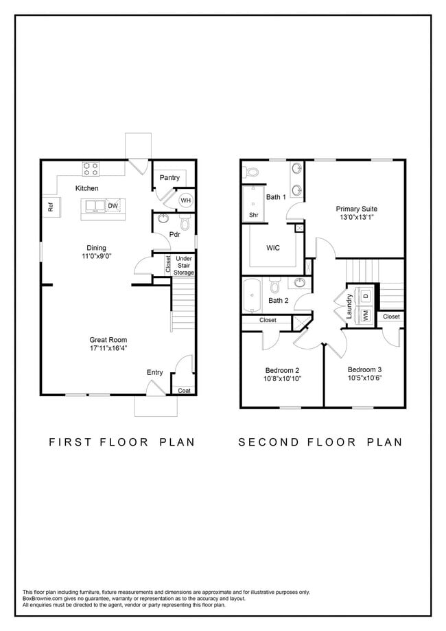 Floorplan - The Bend at Cramerton Mill