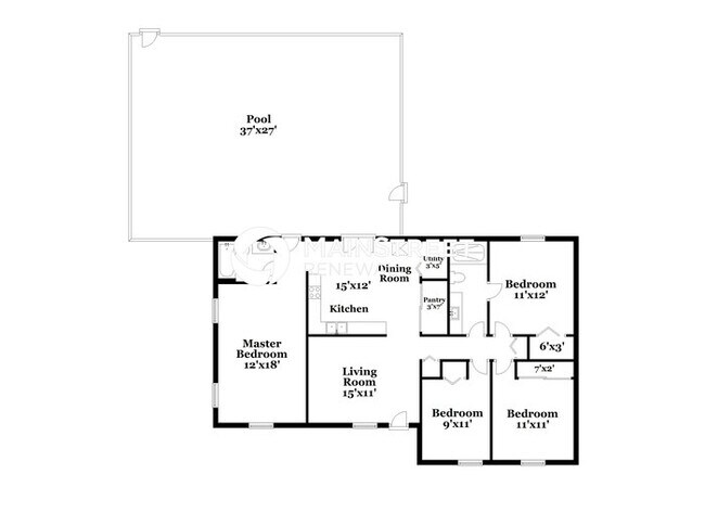 Building Photo - 3 Bedroom Pet-Friendly Home in Deltona, FL with Main Street Renewal