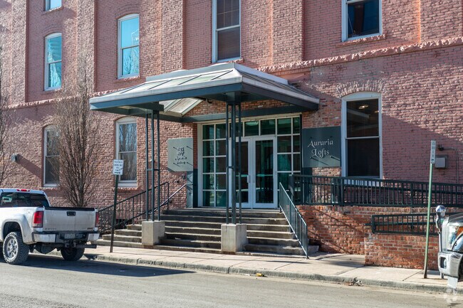 Entrada a los lofts - Auraria Lofts