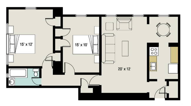 Foto del interior - Liberty Circle Apartments