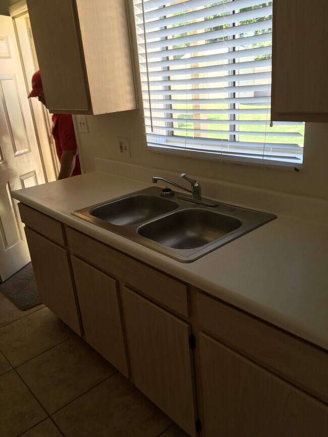 Kitchen with second back door - 214 S Udall