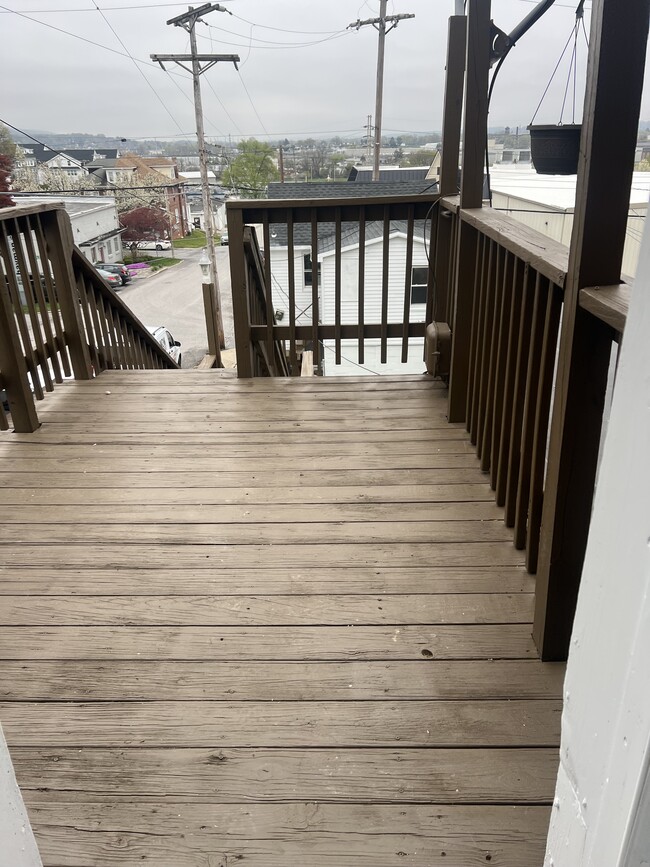 Back deck - 739 N George St