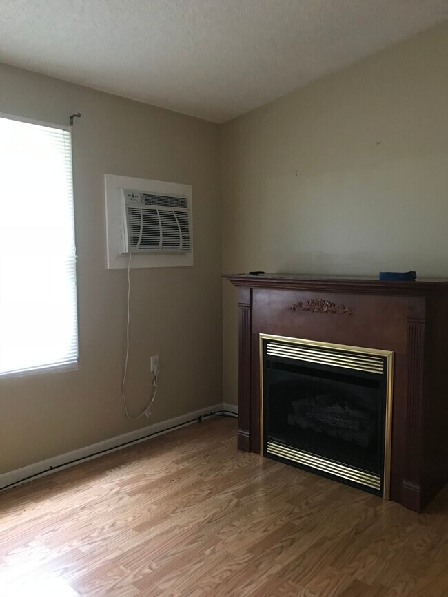 Living room with gas logs and air - 3011 US Highway 411 NE
