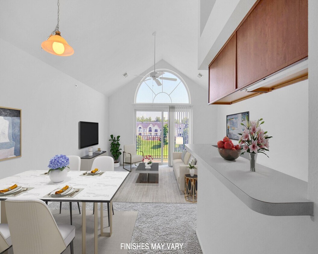 Inicio del modelo Tulip Layout - LakePointe Apartments