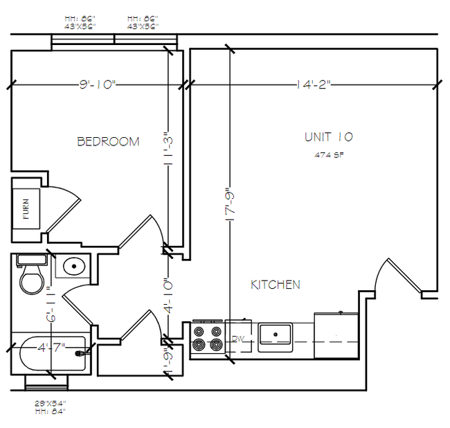 4036 Walnut 10 - Campus Apartments