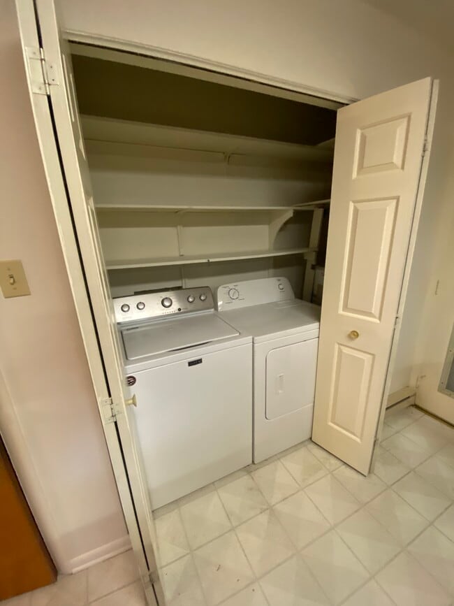 laundry closet - 923 St Clair St