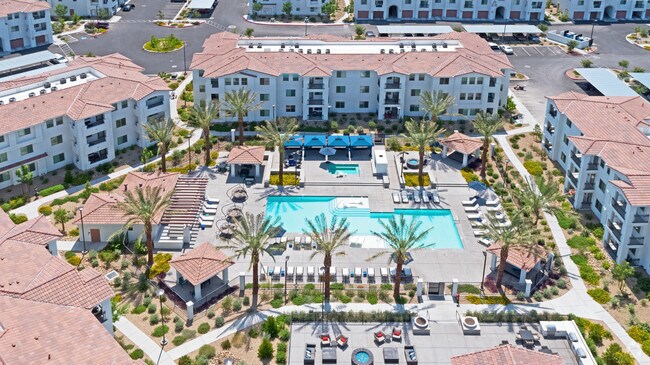 Aerial - Castile Apartments