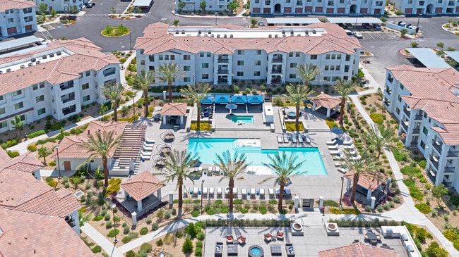 Aerial - Castile Apartments