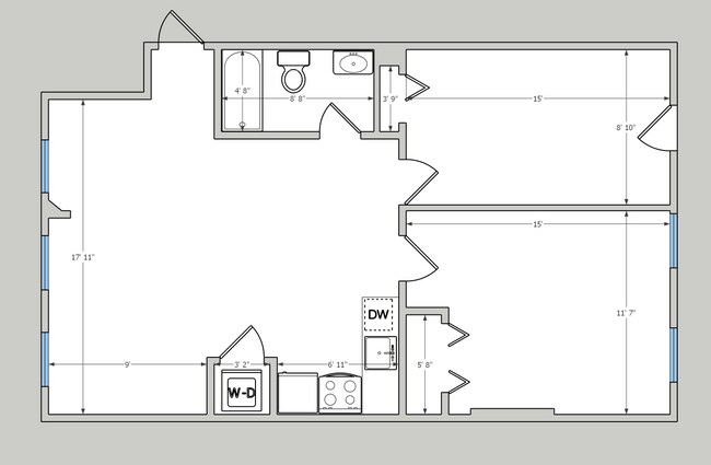 Floorplan - The Saint Clair