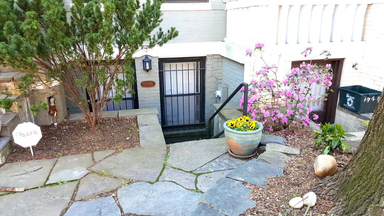 stairway to the apartment - 1938 Calvert St NW