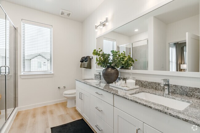 3BR, 2.5BA - 1,451SF - Bathroom - The Brookman