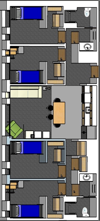 4HAB/2BA - UW - Cedar Apartments