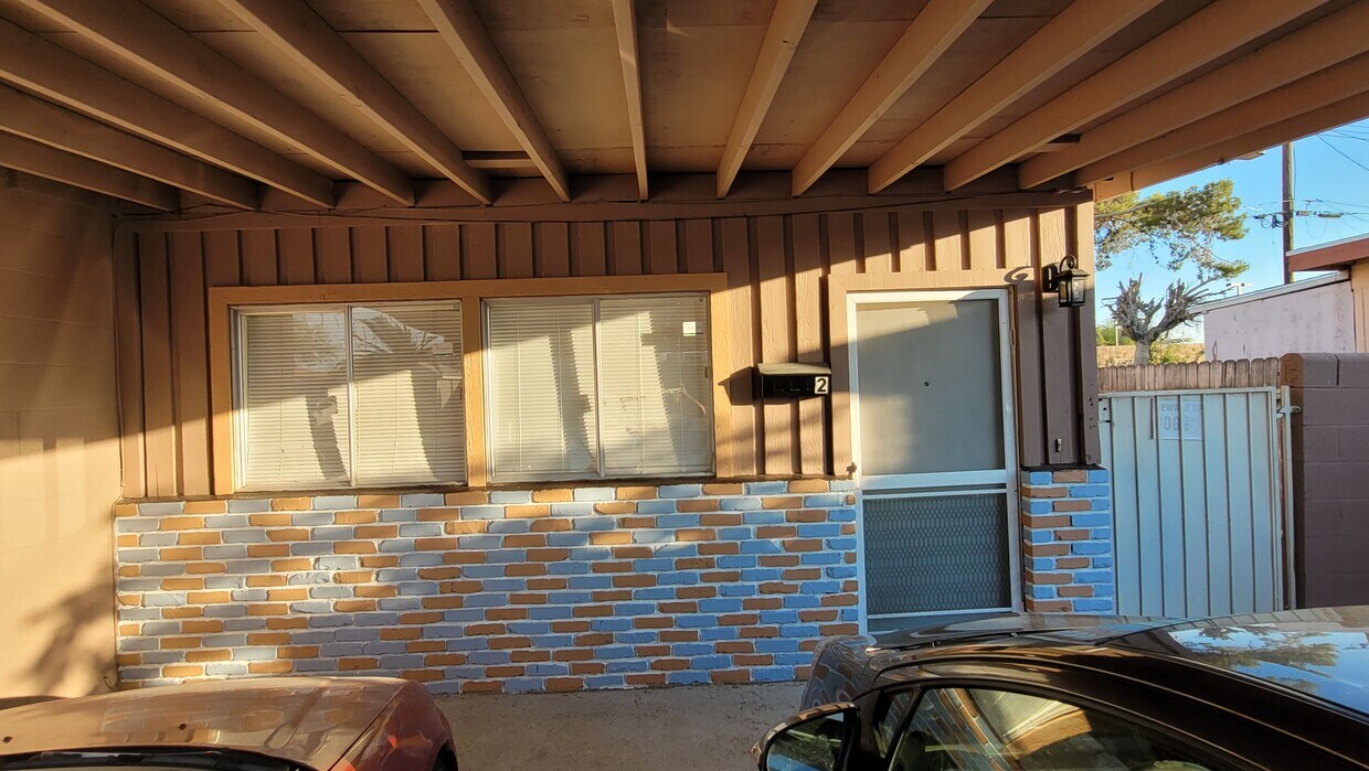 Front entrance with car port cover parking - 1145 Princess Katy Ave