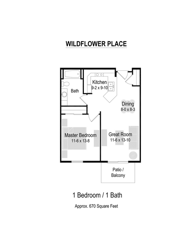 Foto del interior - Wildflower Place Apartments