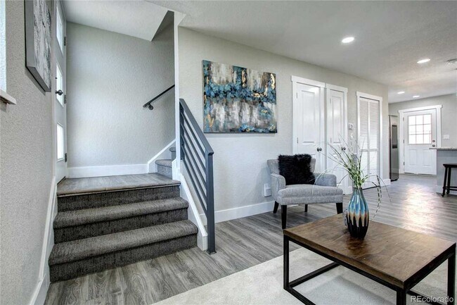 Living Room Stairs to 2nd Floor - 2112 S Lincoln St