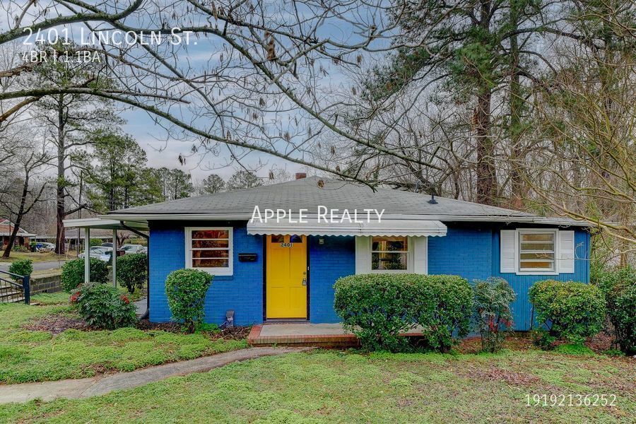 2401 Lincoln St, Durham, NC 27707 House Rental in Durham, NC