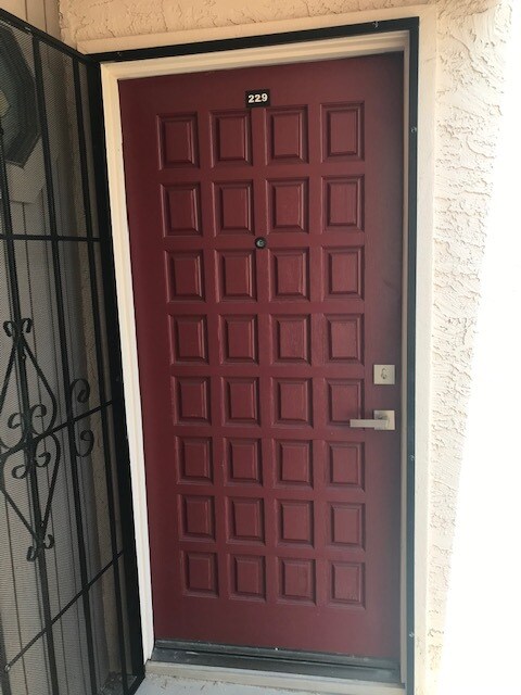 Front Door - 7510 E Thomas Rd