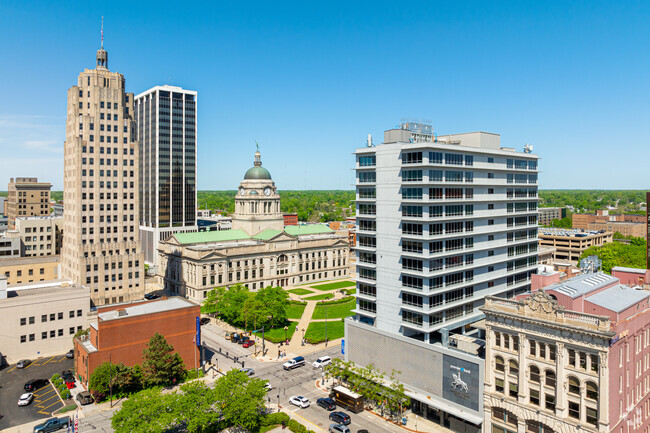 Aerial Photo - Anthony Wayne Building