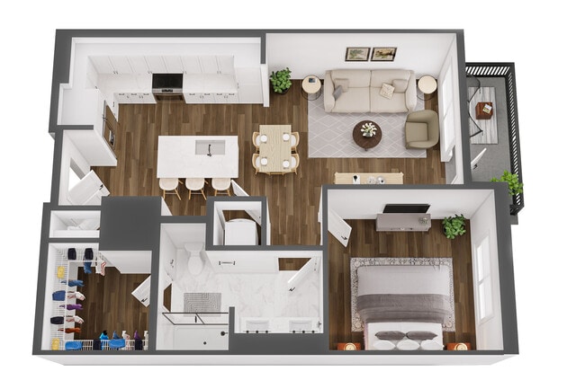A1 Artist Rendering - EVOQ EAST COBB