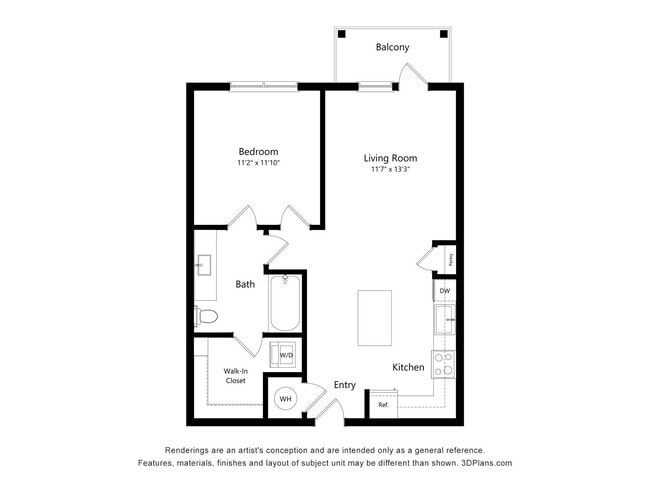 Interior Photo - Render Douglasville by Crescent Communities