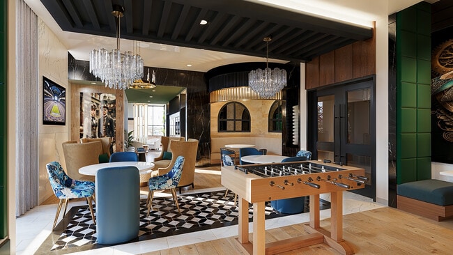 Resident Clubroom - The Standard at West Lafayette Apartments
