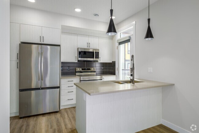 2 chambres, 2 salles de bain - 122 m² - Cuisine - Essential Seton