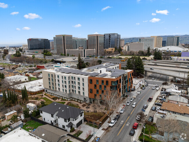Aerial Photo - Solaire Apartments