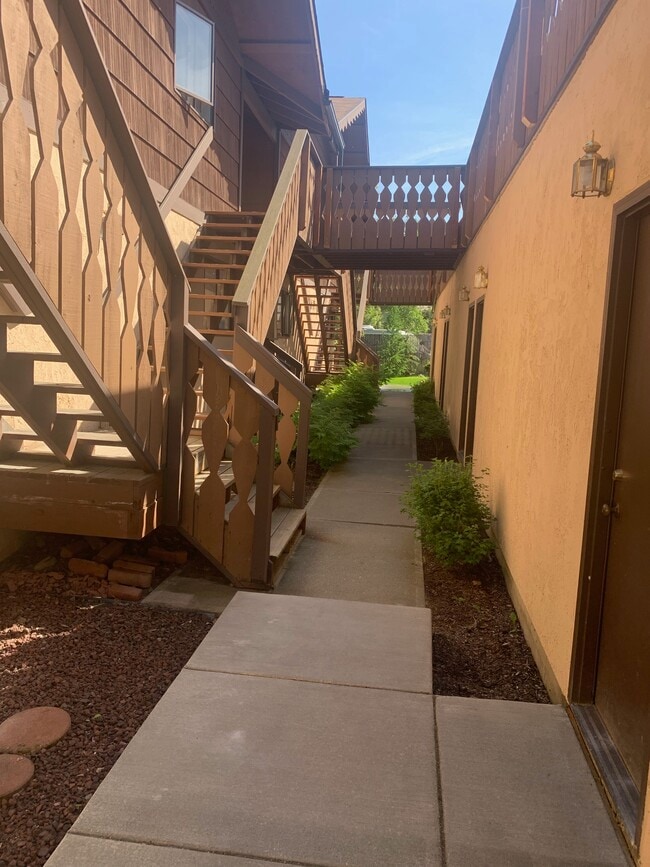 Stairs to Unit - 4806 Mills Dr