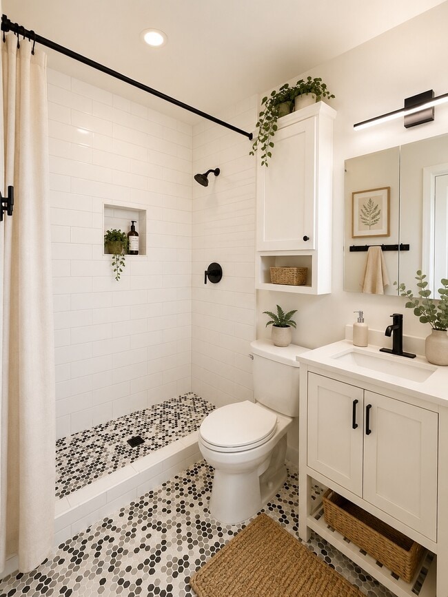 Walk-in shower - 701 9th St