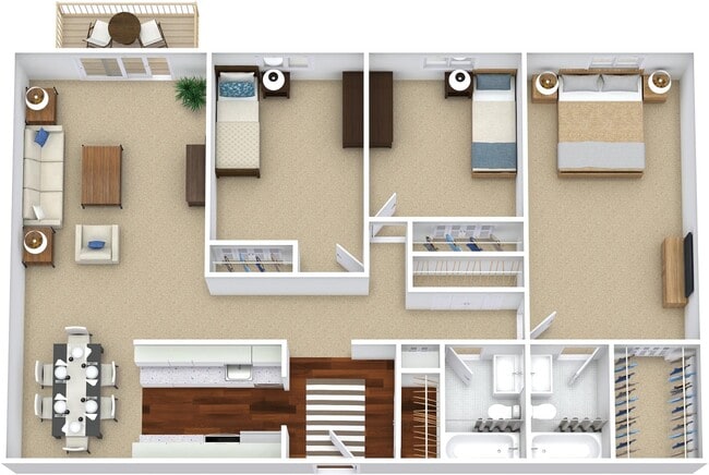 Interior Photo - Gleason Lake