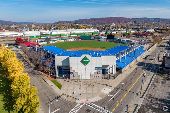 Mirabito Stadium hosts Binghamton Rumble Ponies games in Binghamton.