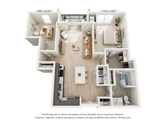 Plano de planta - Hideaway Heights