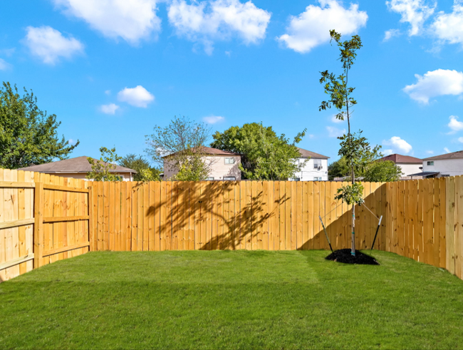 Backyard - Fenced - 8619 Key Windy Way