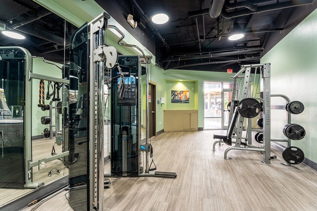 Fitness-Center-Equipment-The-Venue-on-Guadalupe-Apartments-Near-UT-Austin - Venue on Guadalupe