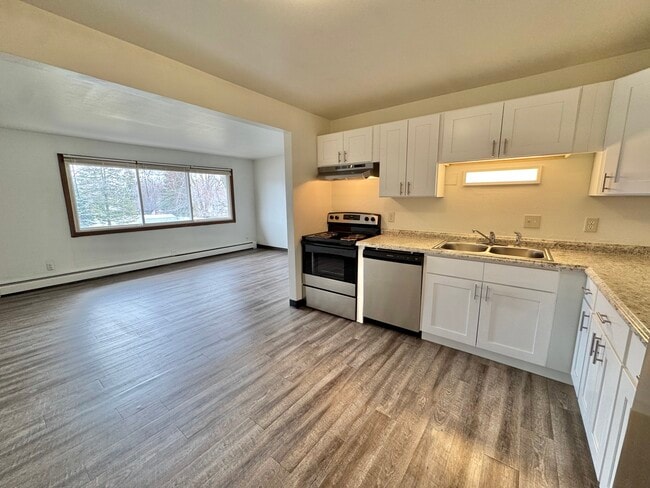Kitchen and Living Room - 1303 Morris Ave