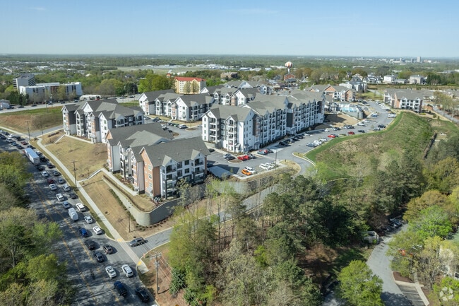 Aerial Photo - Adams Hill Apartments