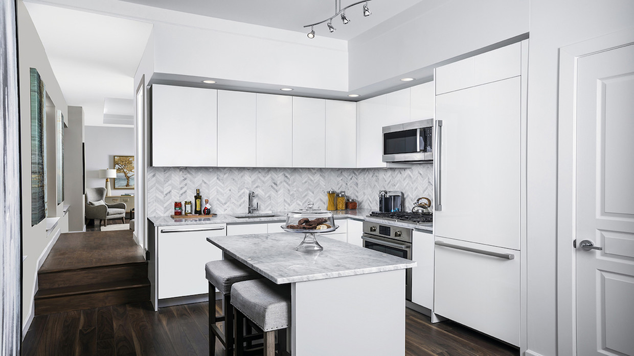 Classic tiled kitchen backsplashes - Modera Sedici