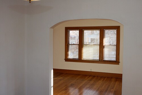Dining room looking into living room - 362 N 41st St