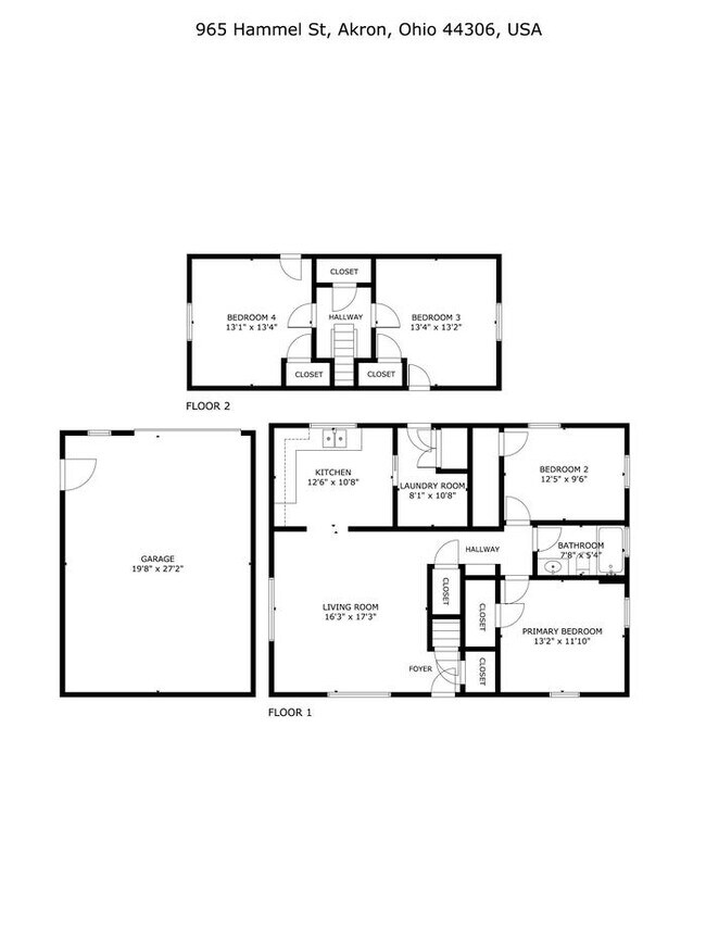Foto del edificio - Charming 4 beds 1 bath in Akron!