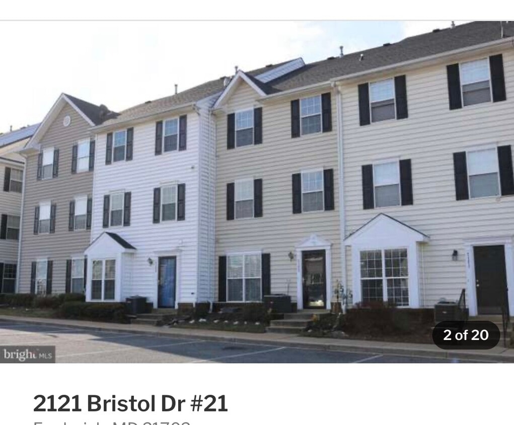 2121 Bristol Dr, Frederick, MD 21702 Townhome Rentals in Frederick MD