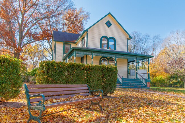 Brookes Park preserves historical buildings for the enjoyment of Hazelwood residents.