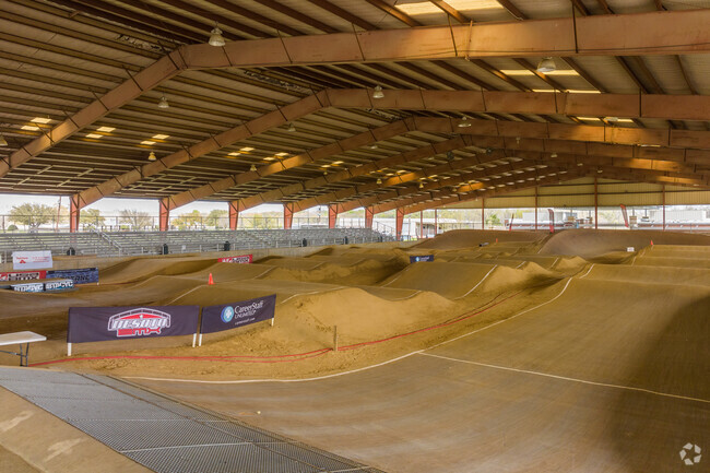 Kids can ride all day at DeSoto BMX Park.