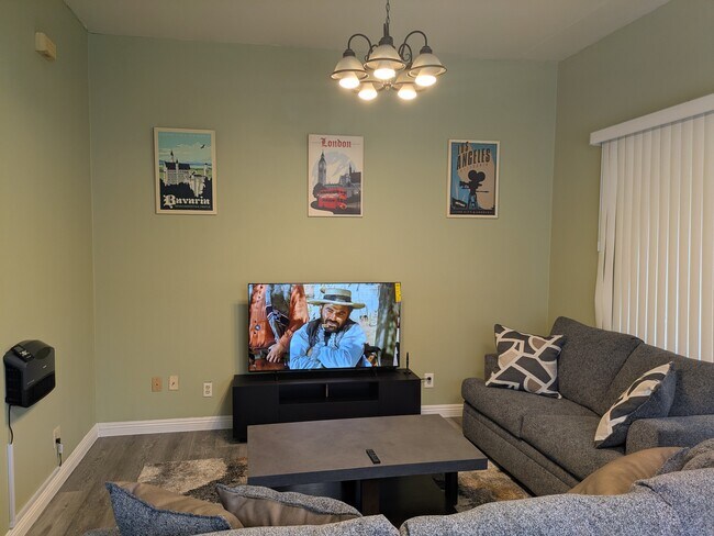 Livingroom-Furnished Tv - 1125 N Gage Ave