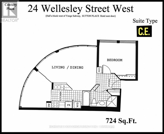 Photo du bâtiment - 24 Wellesley St W