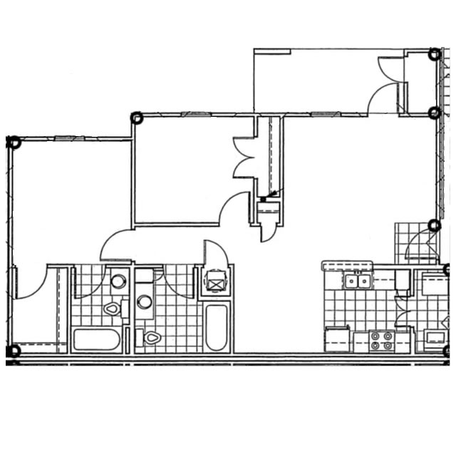 2BR/2BA - Churchill Apartments