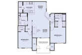 small 2bed/2bath/1064sqft